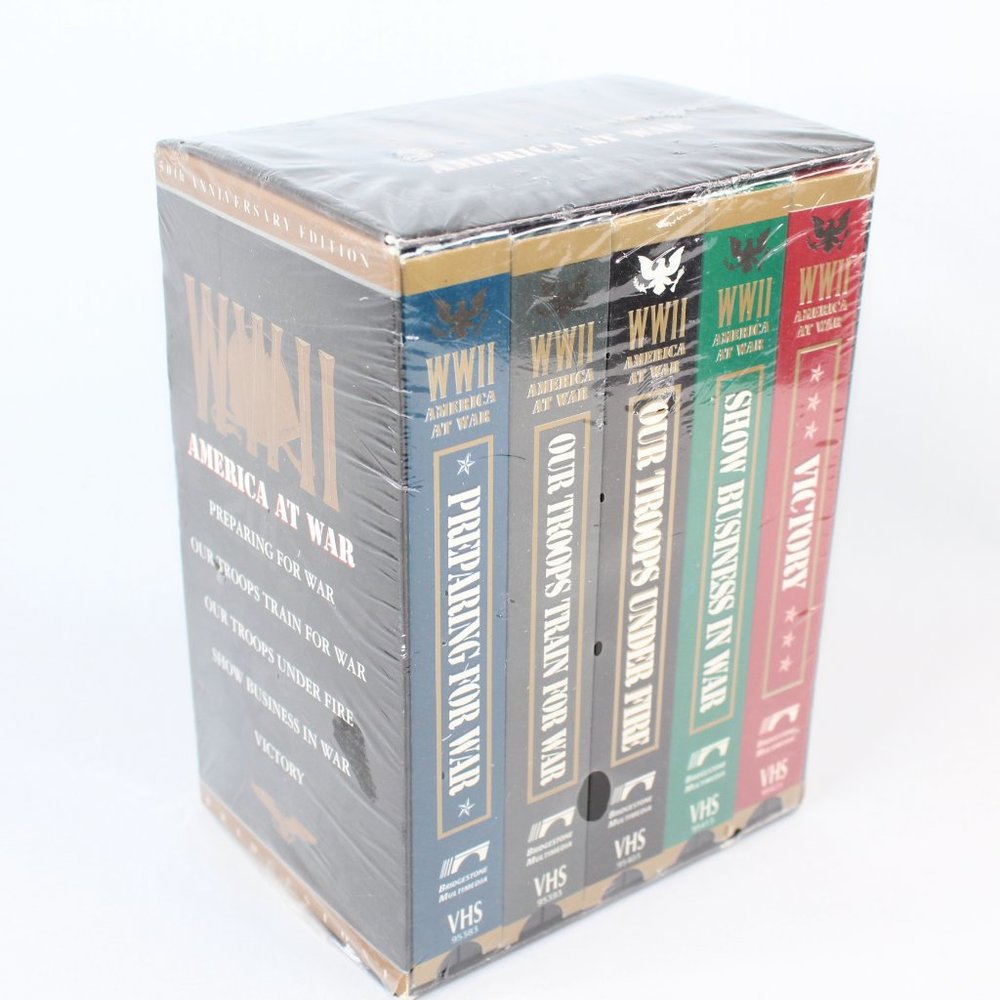 WWII America At War VHS Collection 50th Anniversary #155 - Picture 2 of 7